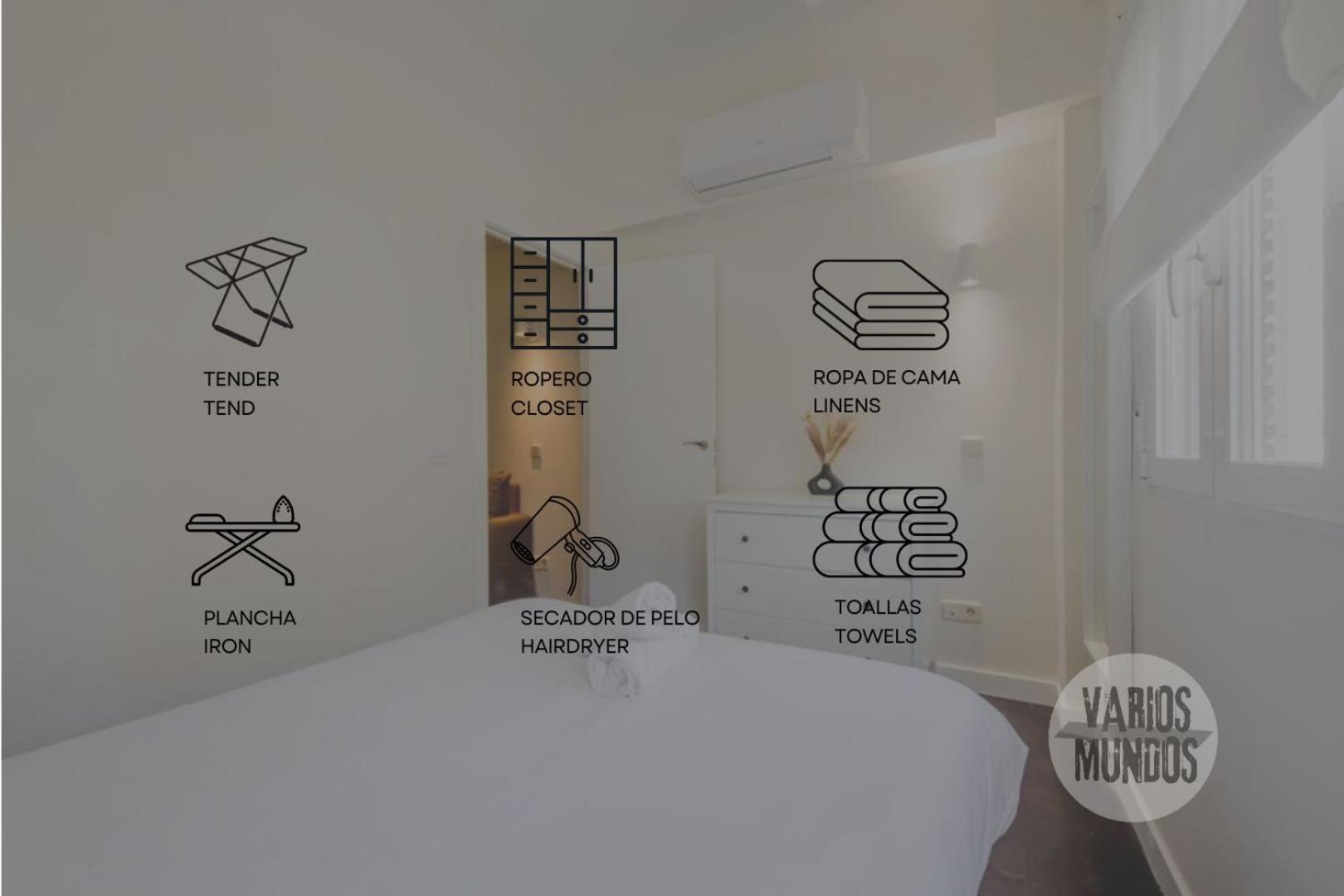 Confortable Apt Para 3 Pax A 1 Min De Gran Via Madrid Exterior photo